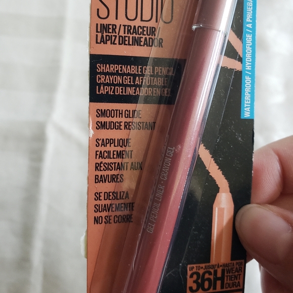 Maybelline Tattoo Studio Sharpenable Eyeliner Pencil, 36 Hour Wear, Waterproof, - Picture 4 of 6